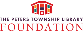 Peters township library foundation logo