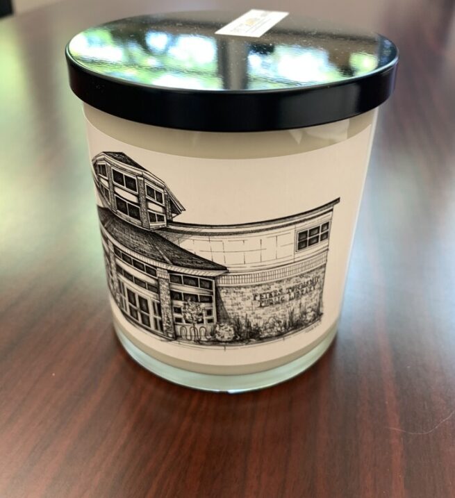 Peters Township Public Library Candle